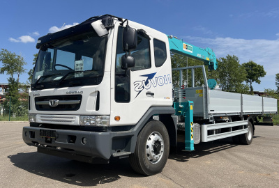 Бортовой Daewoo Novus CC6CT с КМУ HKTC HLC-5014